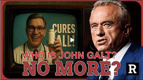 REDACTED-RFK Jr. is about 2 DESTROY Big Pharma W/ this 1 move & CNN is P*SSED. WHO IS John Galt?