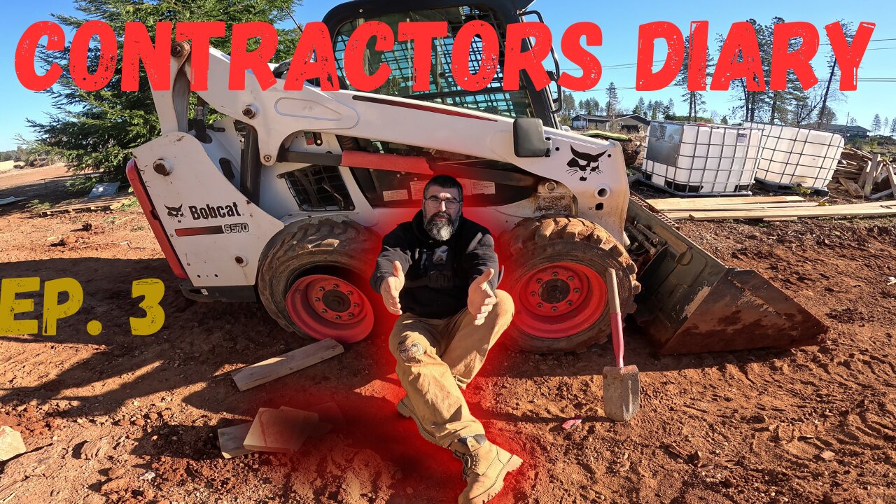Contractors Diary. Equipment repair. Final and breaking my skid steer.