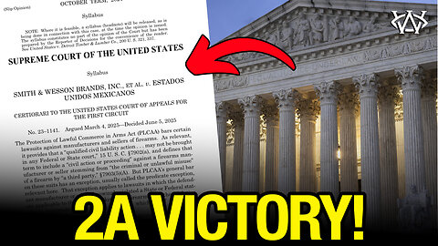 Supreme Court DELIVERS MASSIVE WIN for Second Amendment!