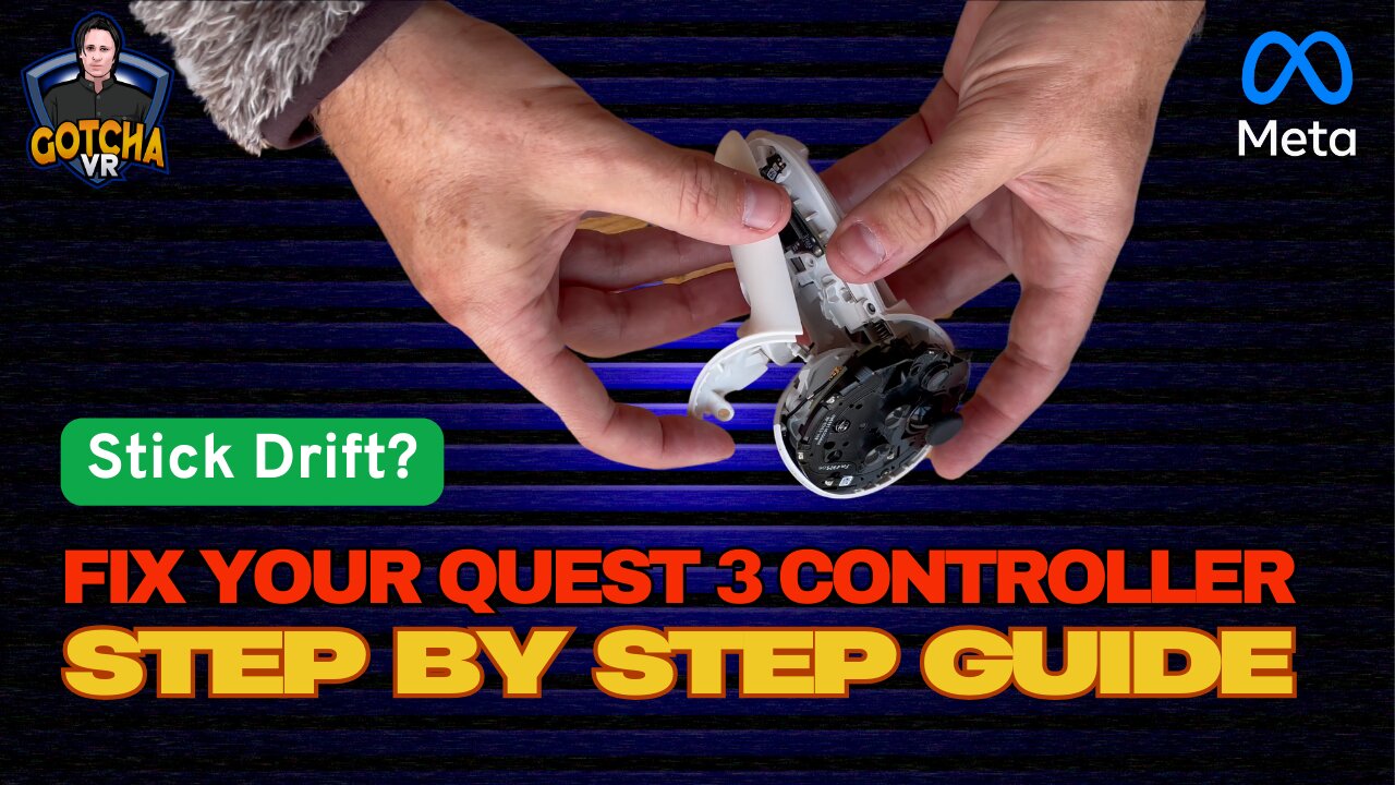 Stick Drift: How to Repair your Quest 3 Controller