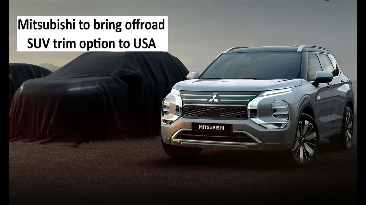 Mitsubishi confirmed “off road” trim option for US next year