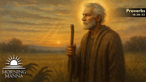 Morning Manna - Nov 24, 2025 - Proverbs 16:30-33 - Seeing the Signals, Trusting His Sovereign Hand