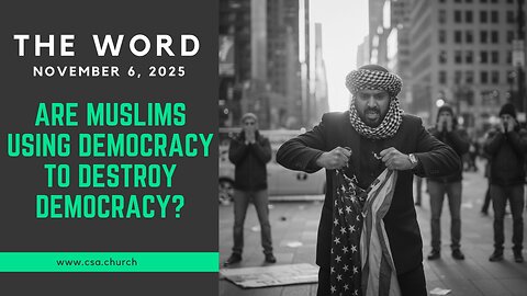 Are Muslims Using Democracy To Destroy Democracy?