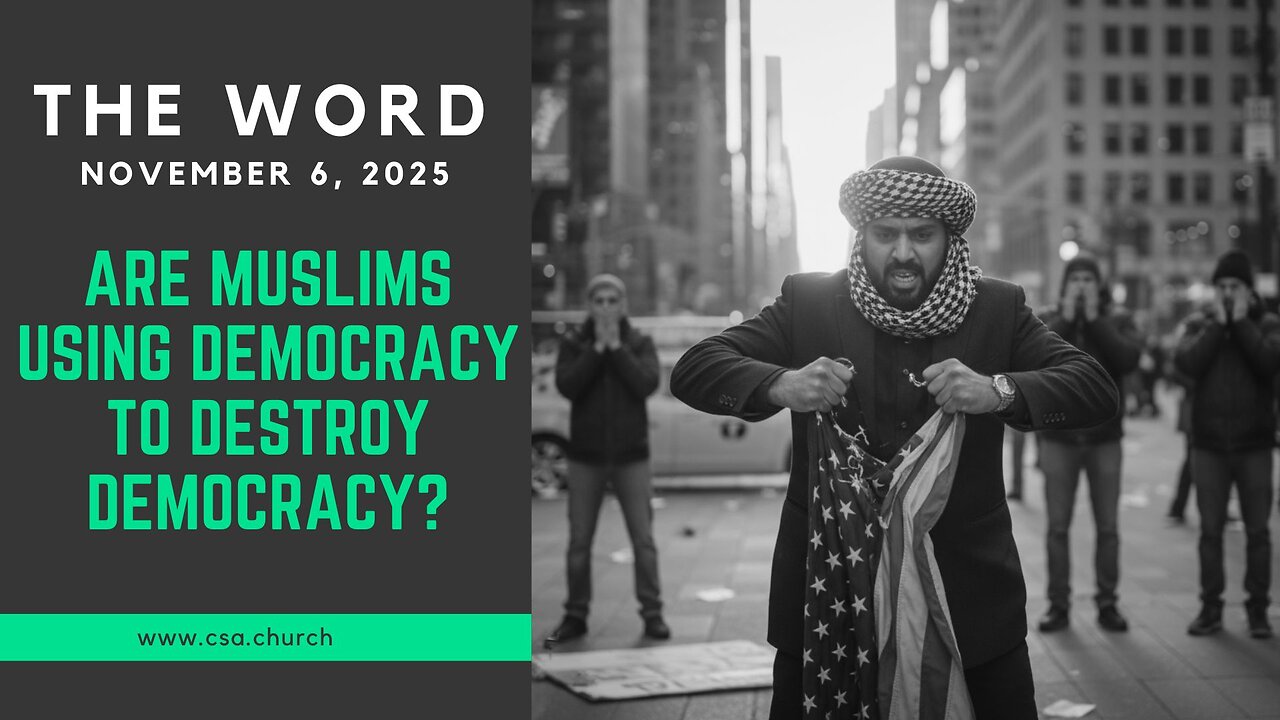 Are Muslims Using Democracy To Destroy Democracy?