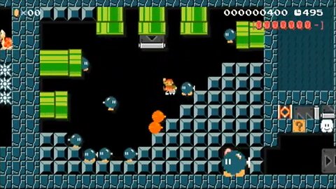 Let's Play Super Mario Maker Part 41: Where's a bomb blast suit?