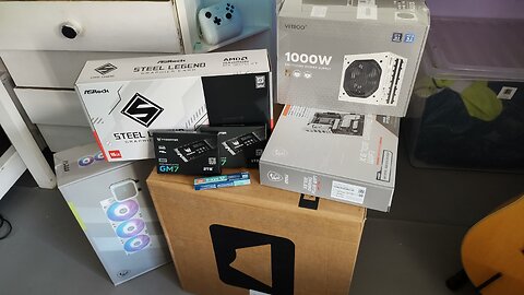 Don't tell the missus I building a new PC Live