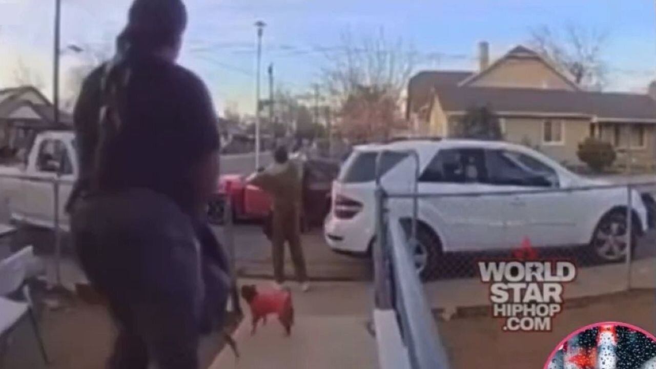 Man Picking Up His Child From His Baby Mama Gets Into Argument… She Pulls A Gun… He Shoots Her Dead