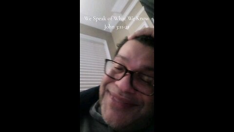 We Speak of What We Know