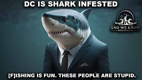 8.11.25: D.C. filled with SHARKS, We CAUGHT [THEM] all, [F]ishing is FUN, Pray!