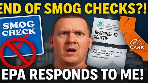Will Smog Inspections Disappear? EPA Responds! Will Section 209 Be ELIMINATED?