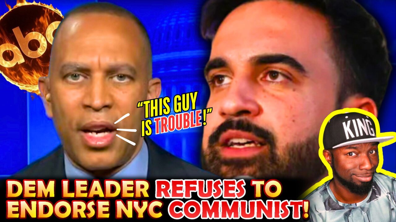 🚨Dem Leader REFUSES to Endorse NYC COMMUNIST Zohran Mamdani Amid "GLOBALIZE THE INTIFADA" Rhetoric!
