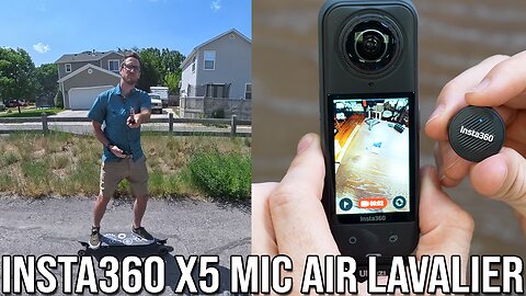 Insta360 X5 Mic Air Lavalier