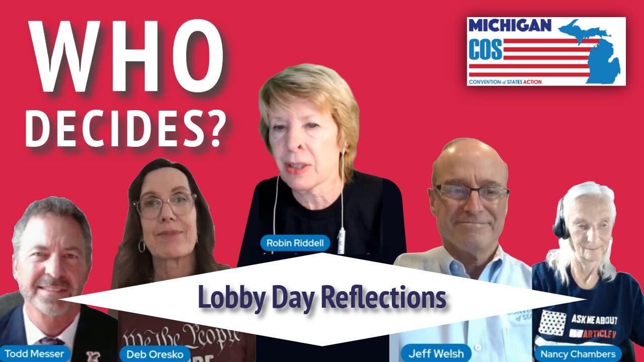 COS MI - Lobby Day Reflections