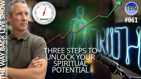 TWB Live Ep.061: 3 Steps to Unlock Spiritual Potential - Spirituality w Mark Zaretti