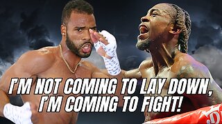 Edwin De Los Santos Tells Keyshawn Davis He's Coming to Fight!