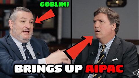 Tucker Carlson GRILLS Goblin Ted Cruz About AIPAC! My Reaction.