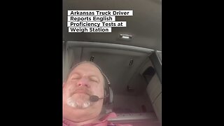 Captioned - The trucker in Arkansas, regarding to English required