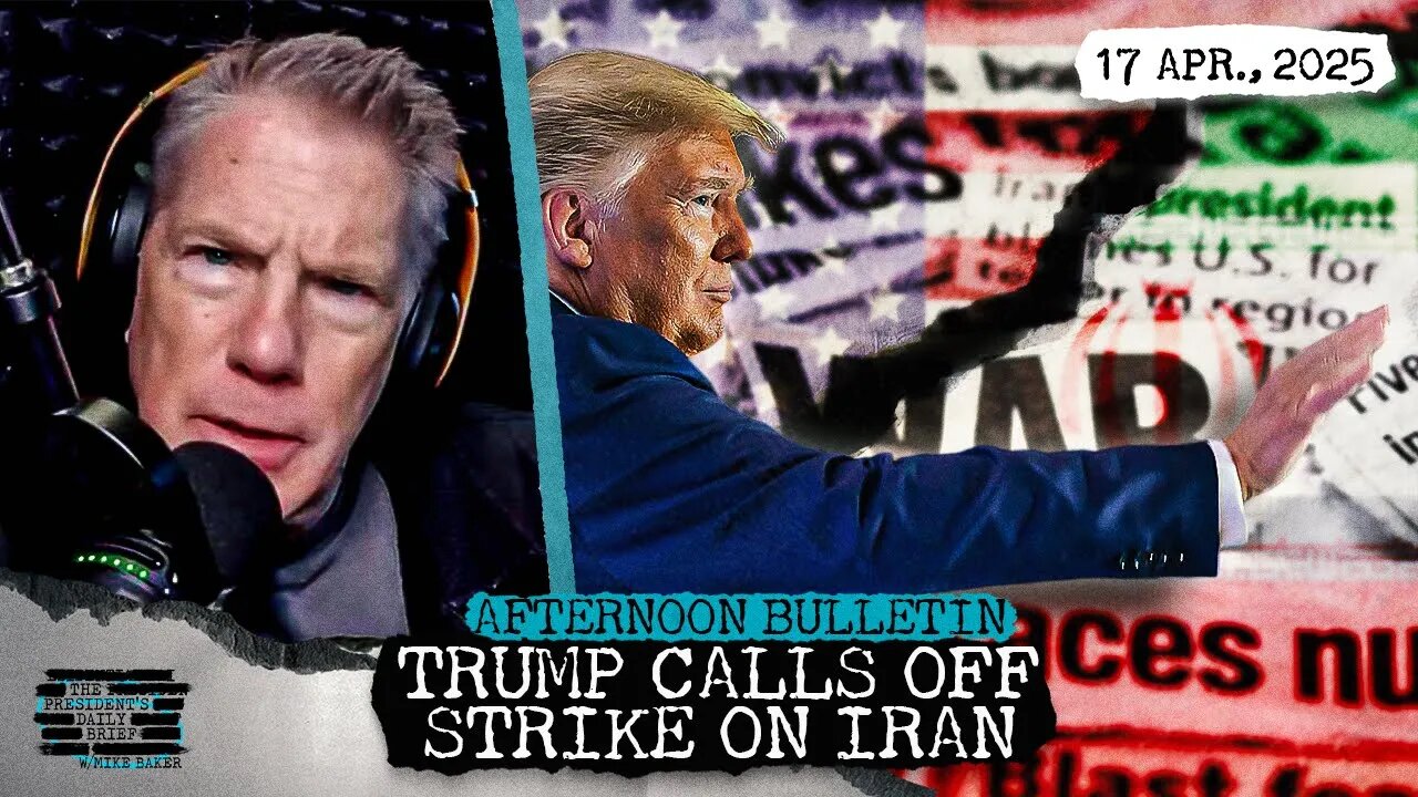 Trump Calls Off Strike On Iran & Hamas Struggles To Pay Fighters