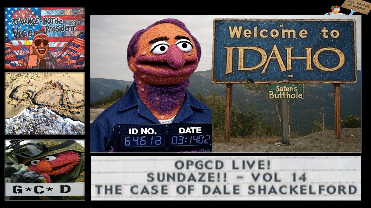 OpGCD Live! Sundaze!! Vol. 14 - The Case of Dale Shackleford - FREE PATREON PREVIEW