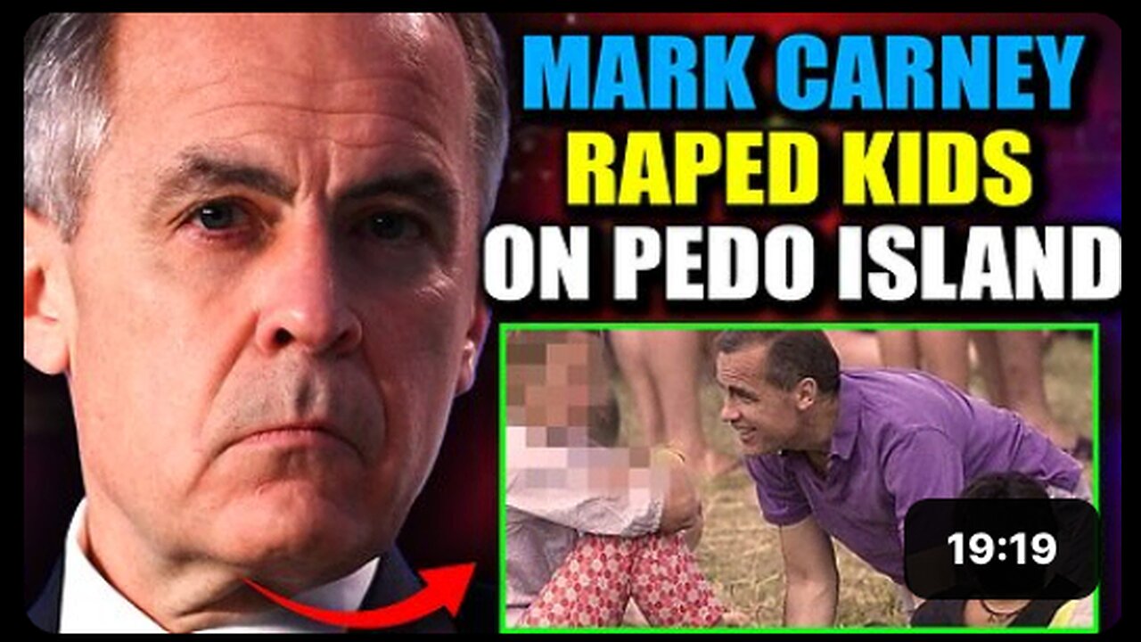 Canadian PM Mark Carney Accused of Raping Children on Epstein's Island – Media Silent