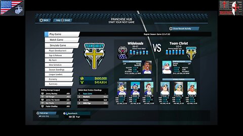 Based Sportsball 2025: Regular Season - Game #113 [Team Christ vs. Wideloads]