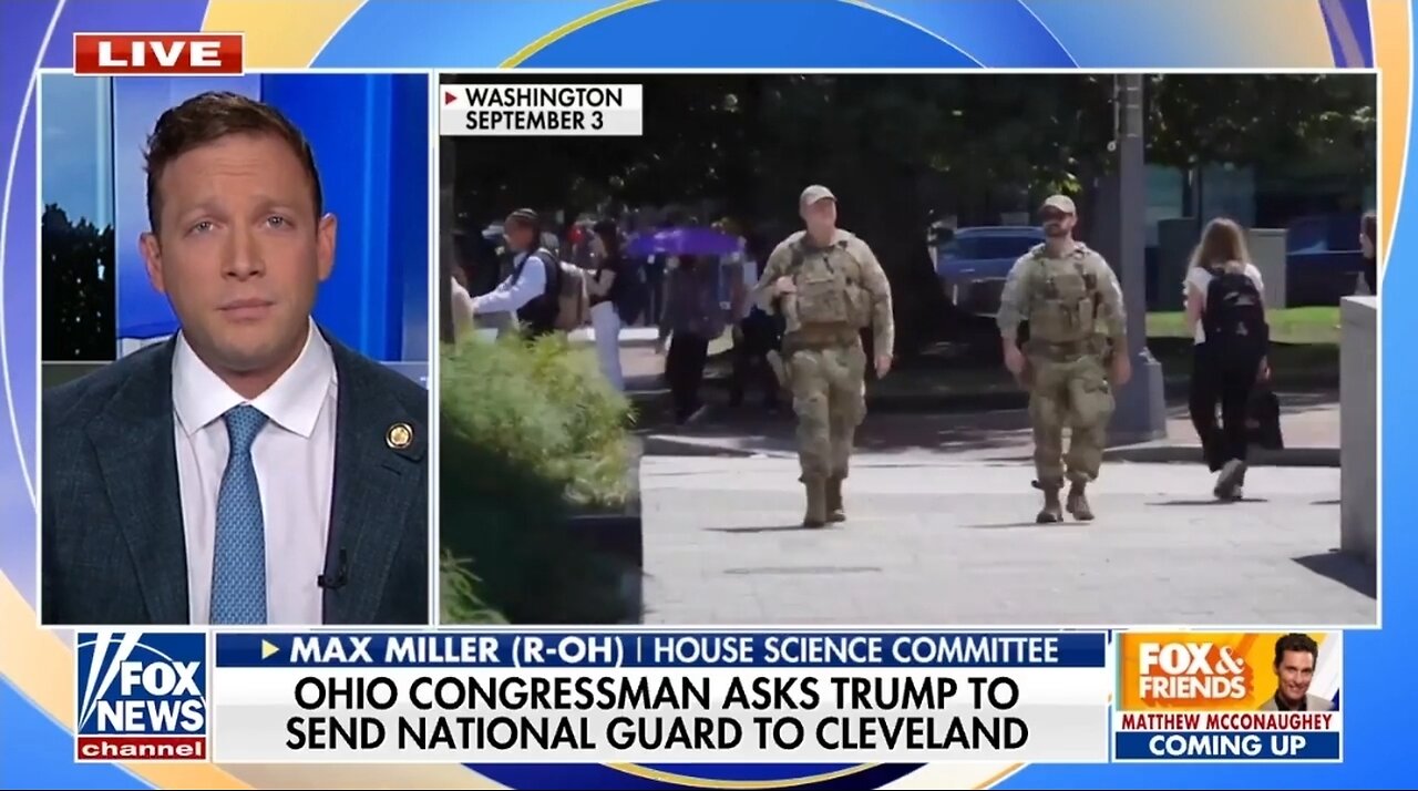 Rep Max Miller: Send National Guard to Cleveland!