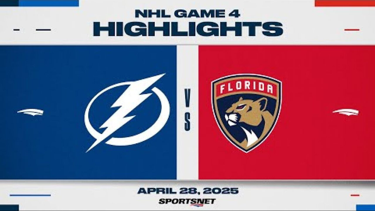 NHL Game 4 Highlights - Panthers vs. Lightning