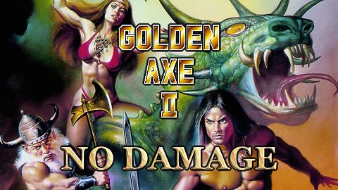 Golden Axe II (Sega Genesis) Longplay - No Damage (4K 60fps)