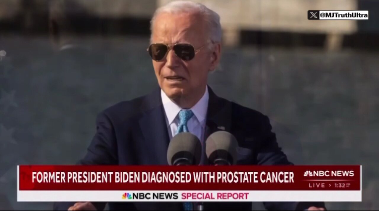 Joe Biden diagnosed with prostate cancer, be prepared for his passing