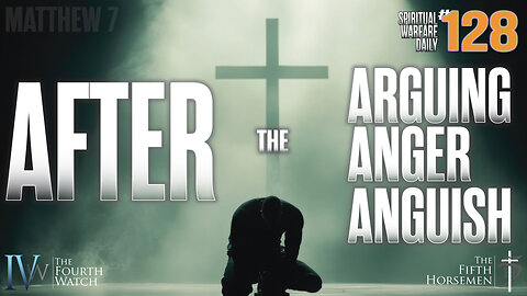 AFTER the Arguing, Anger and Anguish at Jesus - The Laodicean Problem we're facing today