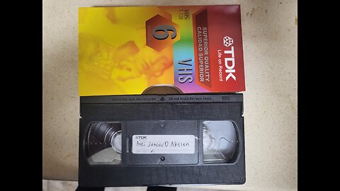 I made a VHS tape against juncoc0