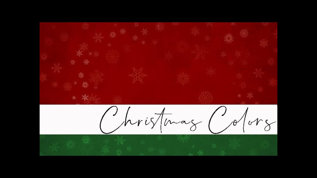 Christmas Colors // Calvary Chapel Tri-Cities