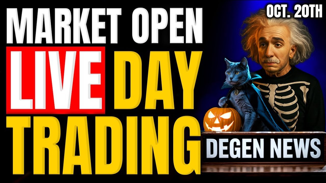 Stock Market Open: The Week Ahead || Live Trading Futures & Options
