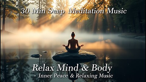 30 Min Super Deep Meditation Music 🧘‍♂️ | Relax Mind & Body 🌿 | Inner Peace & Relaxing Music ✨