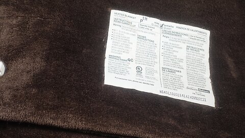 Cleaning an Electric Blanket