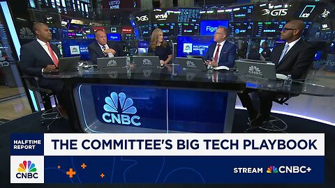 The 'Halftime' Investment Committee uses its Big Tech playbooks to offer their opinions on Apple.