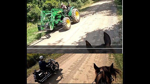 Moose - tractor and motorcycle familiarization - 2 Sept 2025