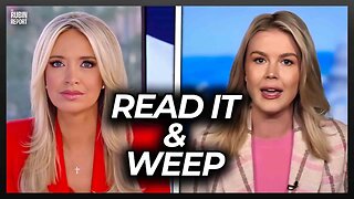 Host Goes Quiet as Press Sec Destroys Jimmy Kimmel Narrative w/ Facts in Under 1 Minute