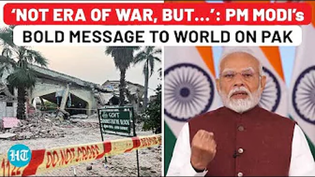 PM Modi’s Direct And Bold Message To World On Pakistan: ‘Not Era Of War, But…’ | Operation Sindoor