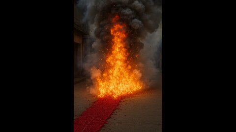 10,000 Fireworks Gone Wrong!