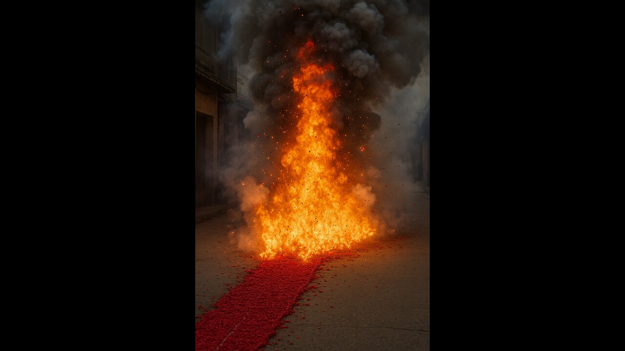 10,000 Fireworks Gone Wrong!