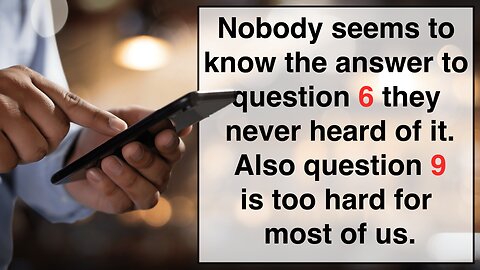 General Knowledge Quiz