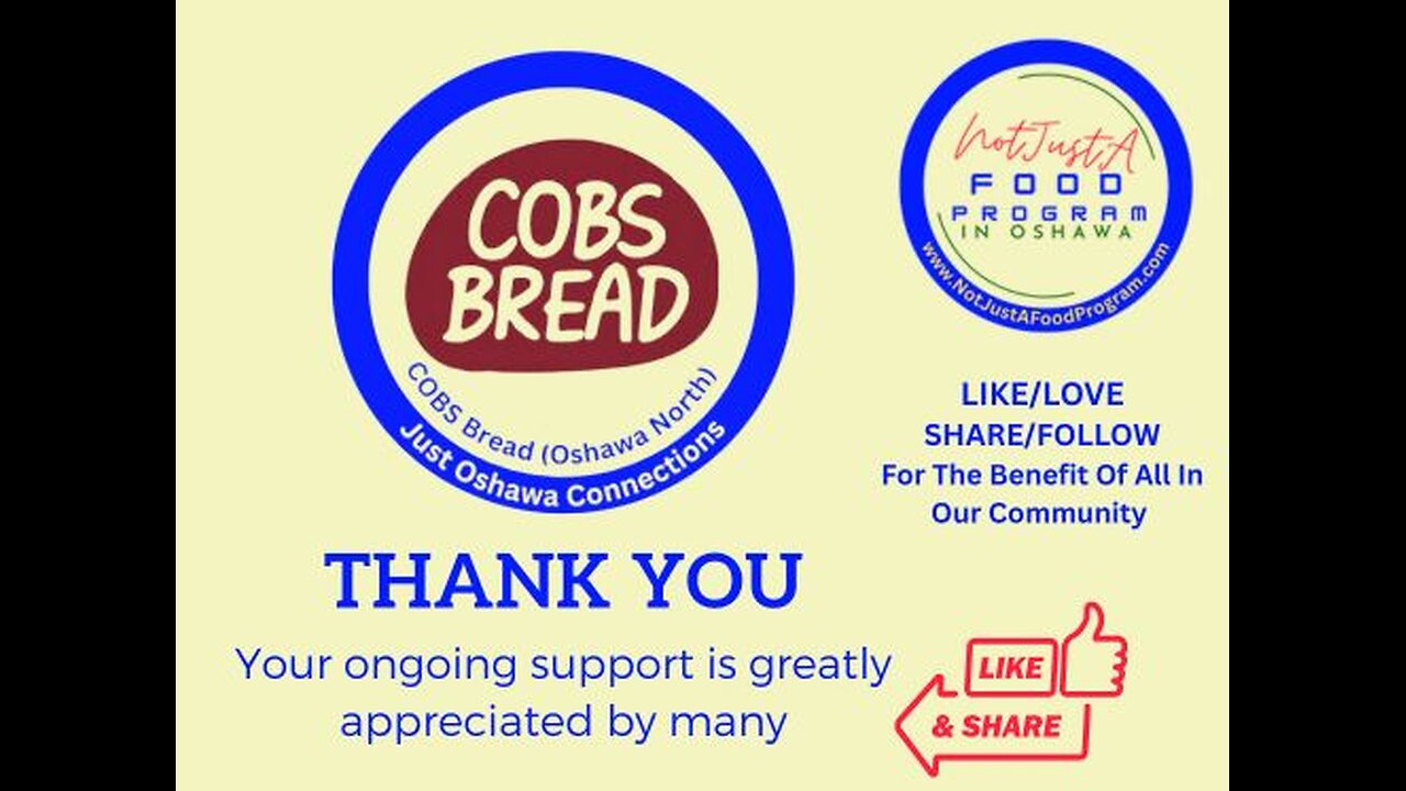 COBS Bread Oshawa North Not Just A Food Program Oshawa June 2025