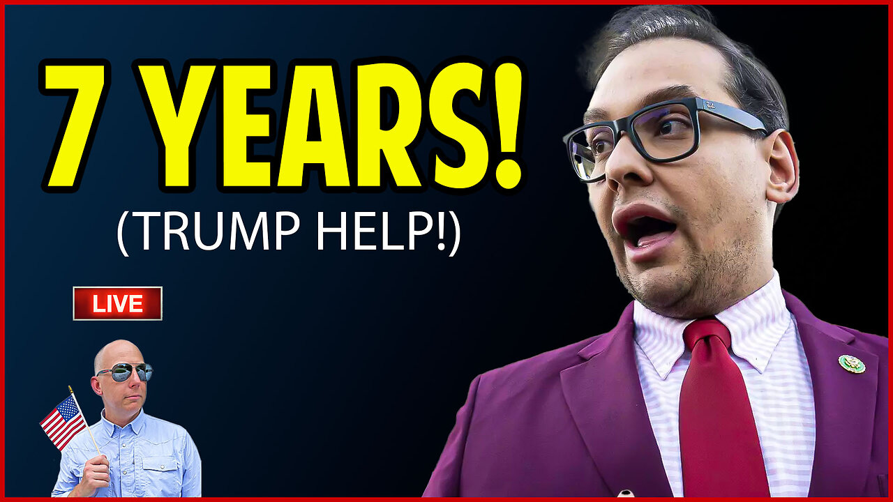 🔴 George Santos Gets Seven Years In Prison! Will Trump Pardon?