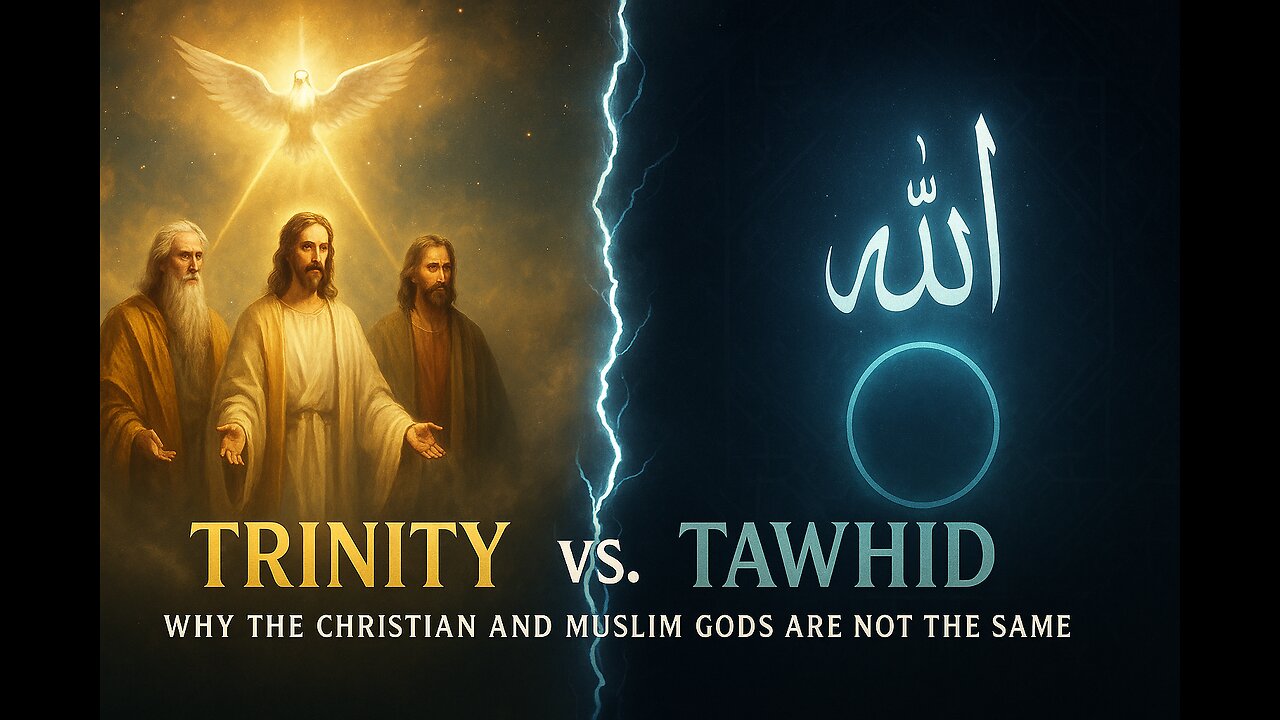 2025 - "Trinity vs. Tawhid" - "Why the Christian and Muslim Gods Are NOT the Same"