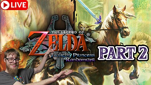 🔴PART 2 TWILIGHT PRINCESS Randomizer Livestream! Actual Gamecube! 1440p! #twilightprincess #gcn