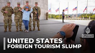 Foreign tourism to the US drops amid Trump-era policies