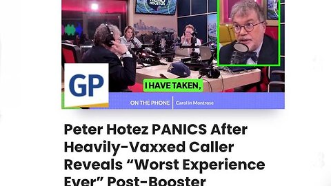 HOTEZTHEKILLER PANICS AFTER HEAVILY-VAXXED CALLER REVEALS ⚕ 'WORST EXPERIENCE EVER' POST-BOOSTER❗