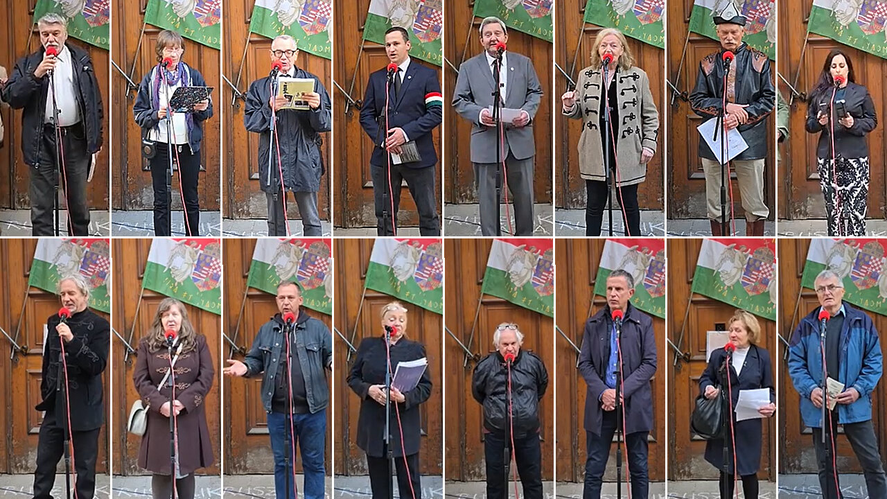 Civil Nemzeti Mozgalmak üzenete október 23-án