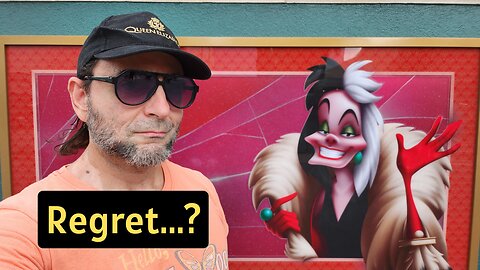 Young Men, make your OWN LIFE. Checking out Villains and Little Mermaid at Hollywood Studios